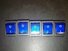 Power-Switch-I/O KCD4 with Latching Light-16a 250VAC 20a/125vac/Kcd4 5pcs 4-Pins