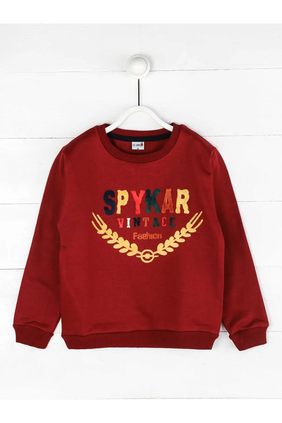 

Burgundy Seasonal Male Child Sweatshirt