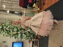 Vestido de flores con bordado vintage para niña pequeña, ropa de ceremonia con tutú, traje elegante de fiesta, vestidos de princesa para niña, moda para niño