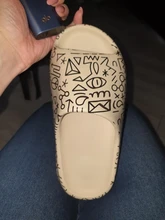 Zapatillas de casa para niños y niñas, zapatos de playa pintados de dos colores, de verano