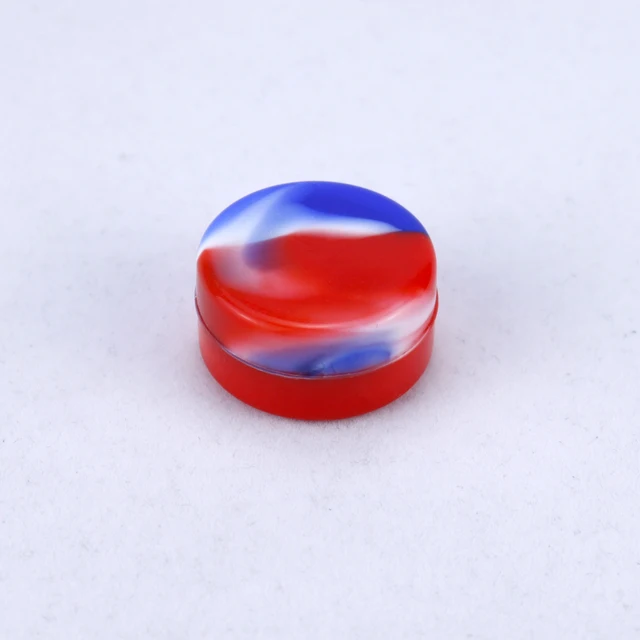 50Db 3Ml Mini Kerek Nem Tapadó Szilikon Konténer Viasz Otthoni Tároló Hordozható, Könnyen Tisztító Biztonságos Anyag - Image 6