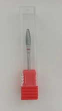 Fresa de cerámica para manicura, brocas de carburo de diamante, herramientas de pedicura