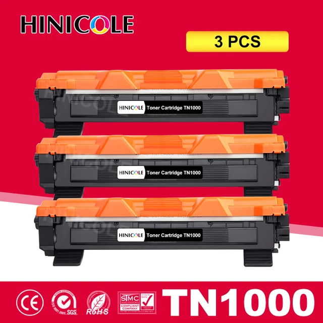 3pcs Toner Cartridge For Brother 1100 1110e 1110r Hl1110 Hl-1110 Laser Printer Tn 1000 Tn-1000 Tn-1075 - Toner Cartridges - AliExpress