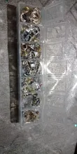 Unids/set de 3, 4, 5, 6, 7, 8 y 10mm, conectores de anillo de salto abierto, bricolaje para collar, kit para hacer joyas, Finding, conjuntos de suministros, 1370