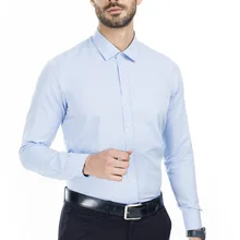 Сабри Пользовательские Slim Fit рубашка с длинным рукавом мужская рубашка с длинным рукавом 5431642A