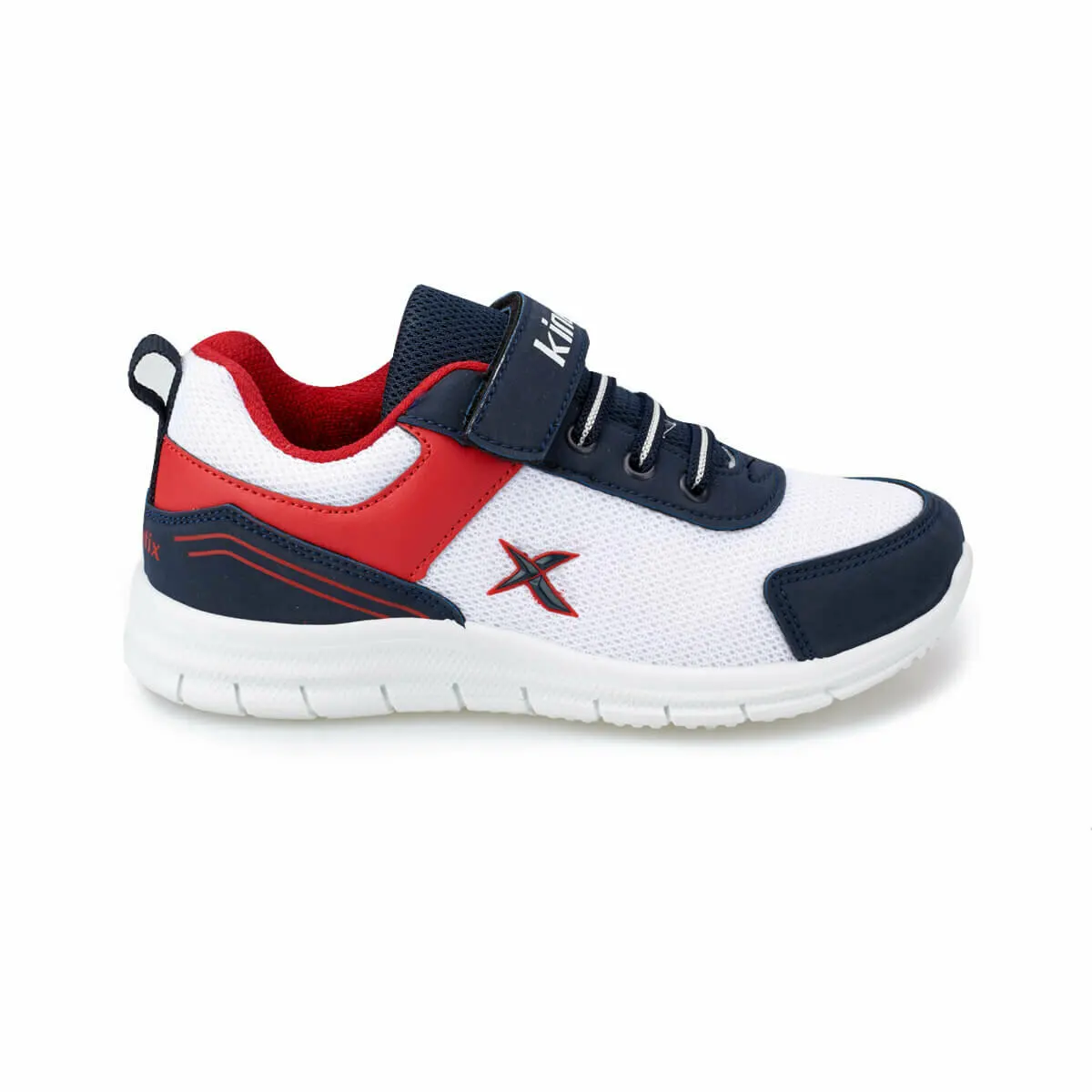 FLO ROGER белые мужские детские кроссовки KINETIX