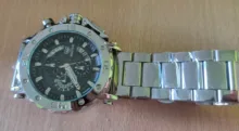 NEKTOM-reloj de cuarzo para hombre, cronógrafo de pulsera, resistente al agua, con correa de acero, militar, deportivo
