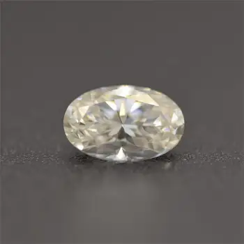 

6.0x4.0 mm oval cut moissanite stone with GH color VVS clarity