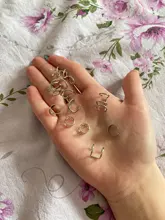 Pendiente de cartílago falso para mujeres y hombres, Clips de oreja sin Piercing, de hojas doradas, joyería, regalos al por mayor