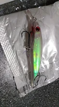 Lures Minnow Fishing-Lure Hard-Bait Wobblers-Pesca Sinking Bass-Carp Artificial 3-Hook