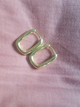 XIYANIKE-pendientes de plata de primera ley para mujer, aretes pequeños, plata esterlina 925, hipoalergénico, Estilo Vintage, Simple, con forma de O