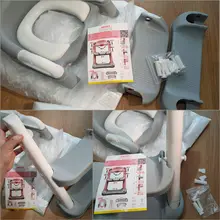 Asiento para orinal plegable para bebés, silla con respaldo de entrenamiento, con escalera para dar pasos, taburete para niños y niñas, inodoro seguro