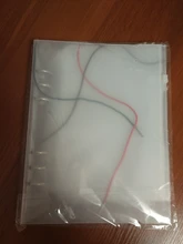 Archivador de fotos A5 A6, productos de almacenamiento, pegatinas de inserción, carpeta de folletos en espiral, 8 Uds., hojas internas, bolsa con cremallera