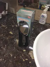 Dispensador de jabón líquido sin contacto, dispositivo automático, manos libres, bomba para baño y cocina, con sensor inteligente, 400ML