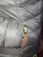 Chaqueta de invierno ultraligera para mujer, chaqueta de plumón de pato, ajustada, portátil, a prueba de viento, 7XL, novedad de 2020