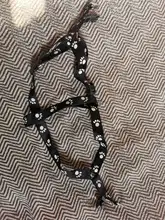 Paw Print Small Dog Harness and Leash Soft Nylon Pet Walking Harness Vest For Chihuahua