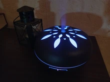 Essential-Oil-Diffuser Air-Humidifier Led-Lights Wood-Grain-Aroma-Diffuser Ultrasonic