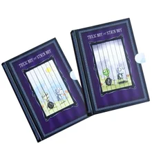 Tim Burton-Toxic Boy and Stain Boy Pulltab Journal