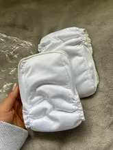 Insertos de pañales lavables reutilizables, insertos elásticos de algodón de bambú, forros de refuerzo para cubierta Del Pañal Del Bebé, pañales de carbón