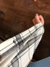 Plaid Shirts Blouses Oversized Women Top Long-Sleeve Blusas Loose Casual Cotton Ladies