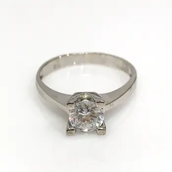

Swarovski Montür Special Design Silver 7 mm Engagement Ring