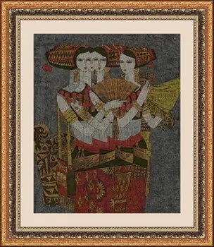 

CROSS STITCH KIT PANDATHREAD MODERN AND SURREAL 33142