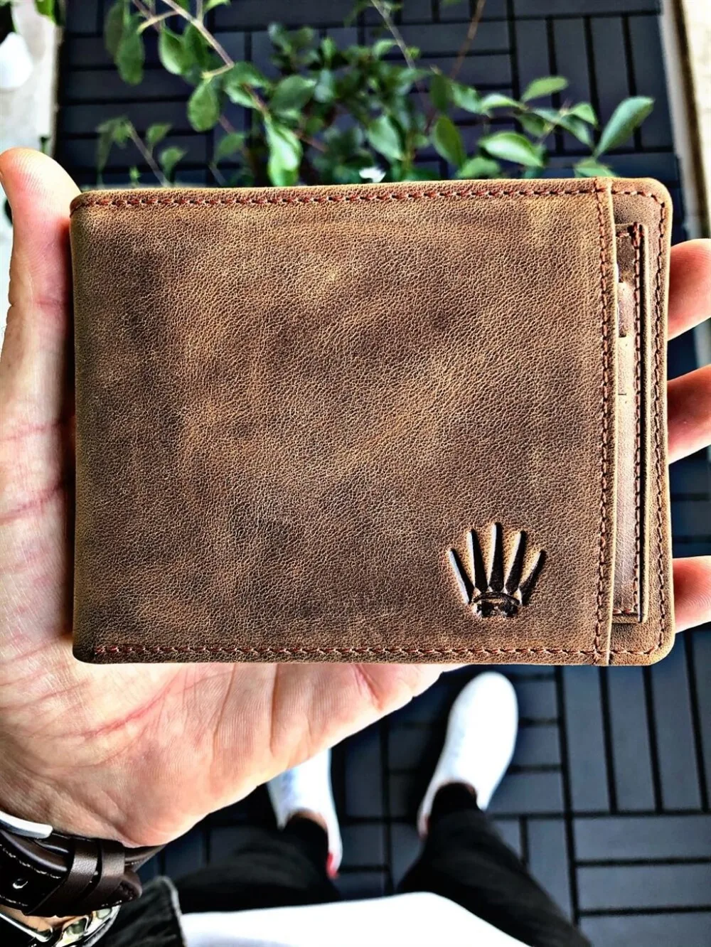 Minimalist Leather Wallet Crazy Leather Cards Holder Gift Men Women Slim Minimal Small Leather Wallet Gift Wallets Aliexpress