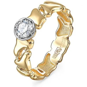

Kabarovsky ring with 1 yellow gold diamond
