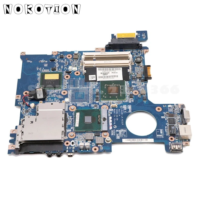 NOKOTION CN-0R511C 0R511C для Dell Vostro 1310 V1310 материнская плата для ноутбука JAL80 LA-4231P основная плата GM45 DDR2 Бесплатный процессор