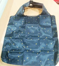 Bolso de compras grande y lavable, ecológico, reutilizable, de tela, plegable