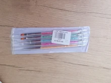 5 unids/set uñas arte pluma 2 en 1 doble termina salpican dibujo pintura Gel UV de polaco cepillo de uñas de arte puntillo herramientas