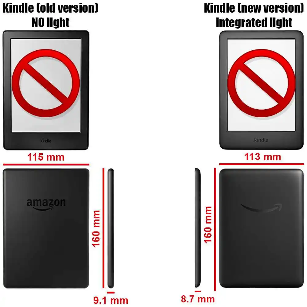 OcioDual Умный Магнитный Тонкий чехол для New Kindle Paperwhite 2018 10th Gen. темно синий|Чехлы