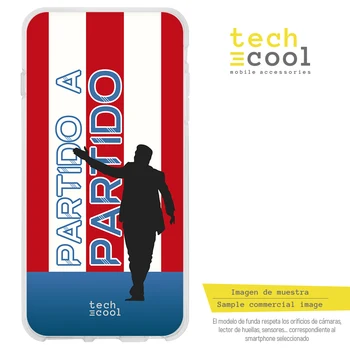 

FunnyTech®Stand case for Xiaomi Silicone note redmi 8 l Party to Party Atletico Madrid vers.2