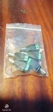 Adaptador de enchufe de corriente continua para cámaras CCTV, conector macho hembra de 2,1mm x 5,5mm