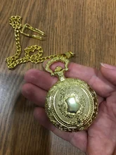 Pocket-Watch Necklace Silver Retro Pendant Chain-Free Fashion with Exquisite