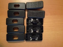 5 unids/lote en/OFF interruptor Inline negro en línea lámpara de mesa lámpara de escritorio luz Cable de interruptor de Cable de 110-250V