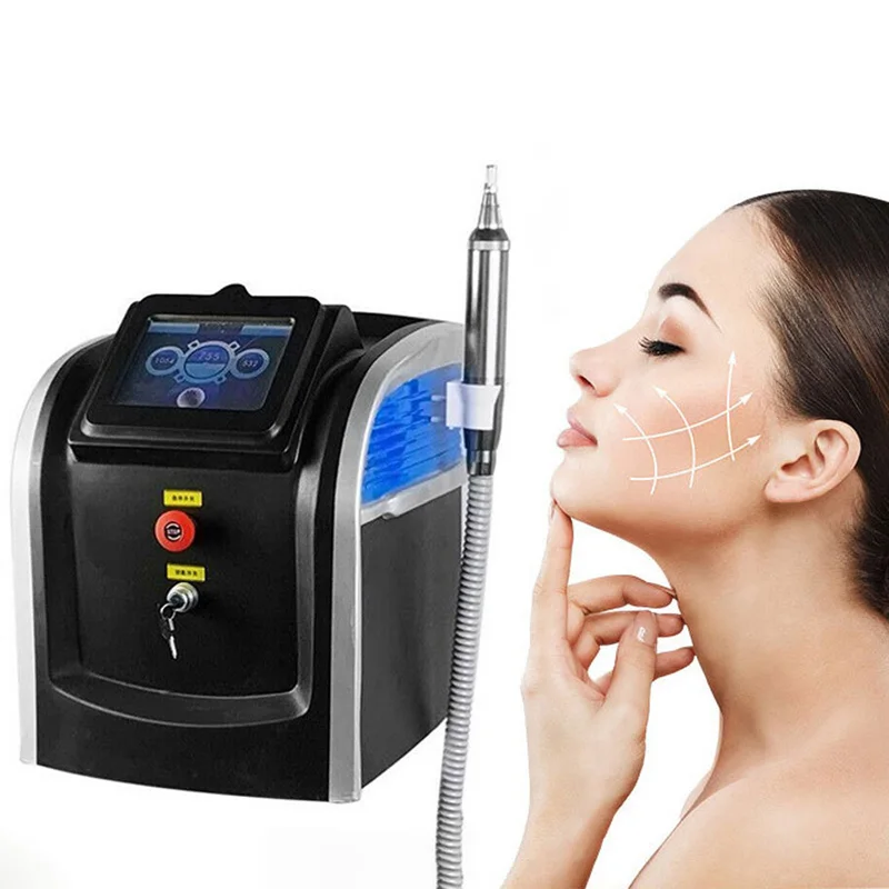 Picosecond Laser Therapy Tattoo Removal Device with 4 Wavelength Skin Pigment Freckle Dark Spot Removal Machine For Beauty Salon