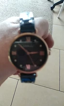 Las mujeres reloj CRRJU de lujo de moda reloj azul para las mujeres Casual impermeable cuarzo mujer reloj de acero inoxidable reloj femenino