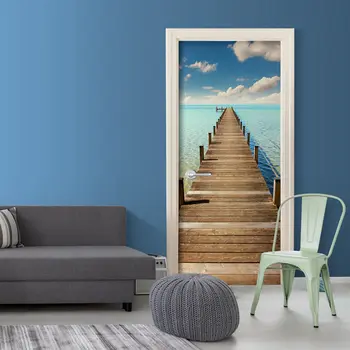 

Mural for port-Turquoise Harbour - 80x210 cm