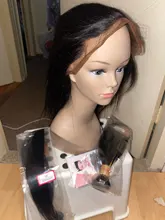 ESTRELLA peruano 360 Frontal de encaje con mechones recto mechones de cabello humano postizo mechones con cierre Remy extensión del pelo con Frontal