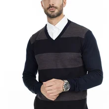 Buratti V-Neck Sweater MALE SWEATER 430VY2034