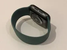 Correa de silicona para Apple Watch, correa elástica de 44mm, 40mm, 38mm, 42mm, Serie 6, 5, 4, 3, SE, 42