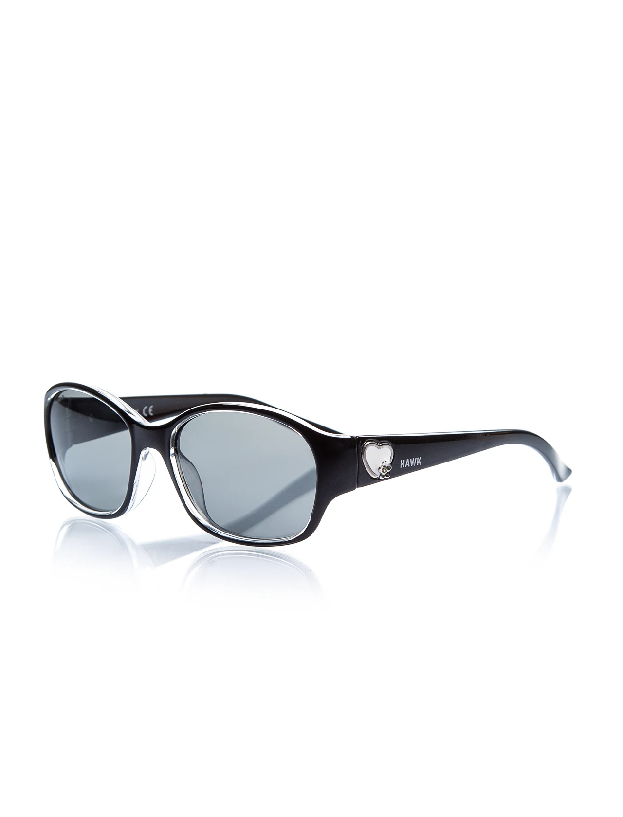 

Children's sunglasses hw 1576 03 bone black organic square square 47-15-120 hawk