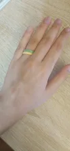 Anillo de cuentas de cristal de varios colores para mujer y niña, joyería para mujer y niña, Coreano hecho a mano elástica, anillos de fiesta apilados