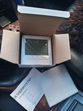 Myuet-termostato de calefacción alimentado por batería ME83B para caldera de Gas