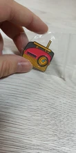 Music Collection Enamel Pin Radio Dish Recorder Piano Brooches Denim Jeans shirt Bag