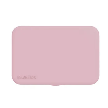 

Box for storing masks, case guard masks pink
