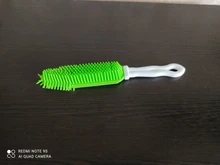 Perro cachorro gato pelo cepillo para el baño de silicona suave cabello pegajoso herramienta Animal PEQUEÑO masaje herramienta