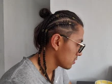 Anillos africanos de bronce para el pelo, cuentas para el pelo, brazaletes, dijes, trenzas de pelo Dread, joyería para hombres y mujeres, accesorios, 70/80/100 Uds.