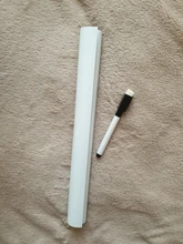 Pizarra blanca magnética de tamaño A3, pegatina de nevera, pizarra blanca de borrado en seco, pizarra escolar, casa Oficina cocina, tablero de mensajes, regalo, 1 bolígrafo negro